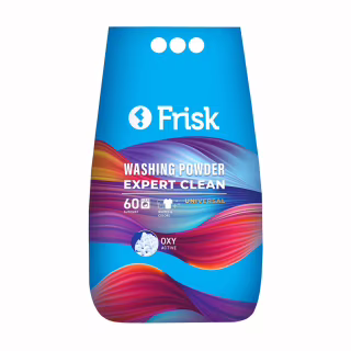Пральний порошок Frisk Expert Clean Universal 5 кг (4820197121045)