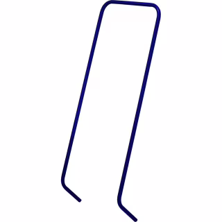 Ручка для санок Snower синя (4820211100667BLUE)