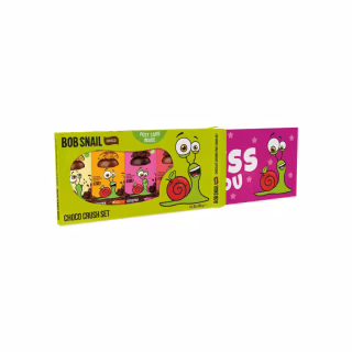 Цукерка Bob Snail Ягідно-фруктові в шоколаді 30 г х 5 шт (4820219347903)