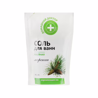 Сіль для ванн Домашній Доктор Хвойна 500 г (4823015923395)