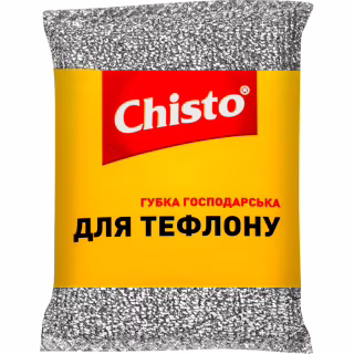 Губки кухонні Chisto для тефлону 1 шт. (4823098413783/4820040270456/4820164153710)