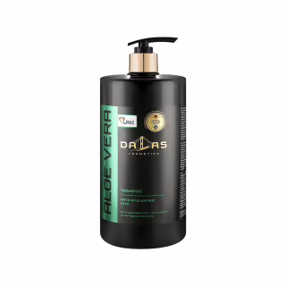 Шампунь Dalas Cosmetics Aloe Vera Shampoo З гіалуроновою кислотою та соком алое 1000 г (4823128000150)