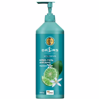 Гель для душу Dalas Cosmetics Бергамот 1000 г (4823128004806)