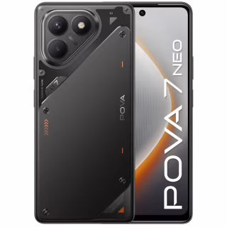 Мобільний телефон Tecno POVA 7 Neo 8/128Gb Geek Black (4894947086786 / 4894947084249)