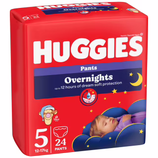 Подгузники Huggies Overnights Pants Трусики 5 12-17 кг 24 шт. (5029053581095)