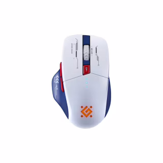 Мишка Defender Tisa GM-126 LED Wireless/Bluetooth White/Blue (52126)