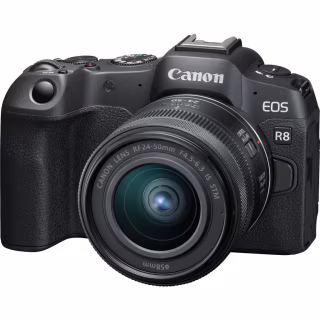 Цифровий фотоапарат Canon EOS R8 + RF 24-50mm f/4.5-6.3 IS STM (5803C016)