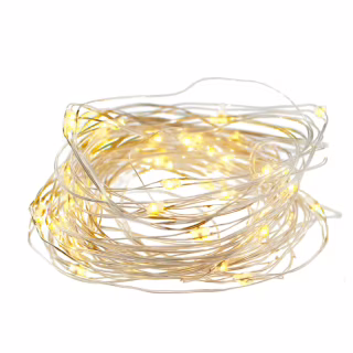 Гірлянда Chomik Гірлянда-струна 6,2 м, 60 LED теплий білий, 3АА батар., ІР44 (5900779802650)