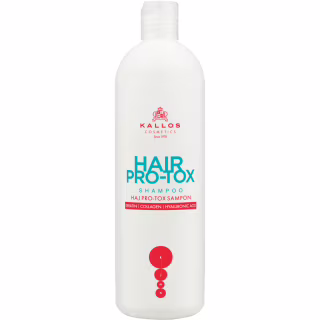 Шампунь Kallos Cosmetics Hair Pro-Tox Відновлюючий з кератином, колагеном і гіалуроновою кислотою 500 мл (5998889511494)