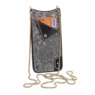 Чехол для мобильного телефона BeCover Glitter Wallet Apple iPhone Xs Max Silver (703624) (703624)