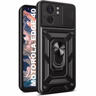 Чохол до мобільного телефона BeCover Military Motorola Edge 40 Black (710136)