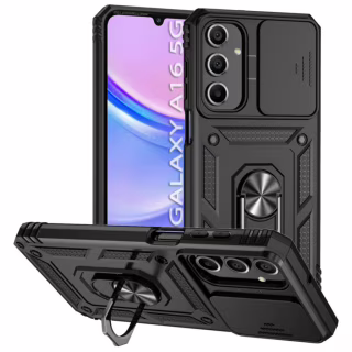 Чохол до мобільного телефона BeCover Military BeCover Samsung A16 4G SM-SM-A165/A16 5G SM-A166 Black (712158)