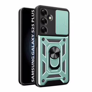 Чохол до мобільного телефона BeCover Military Samsung Galaxy S25 Plus SM-S936 Dark Green (712880)
