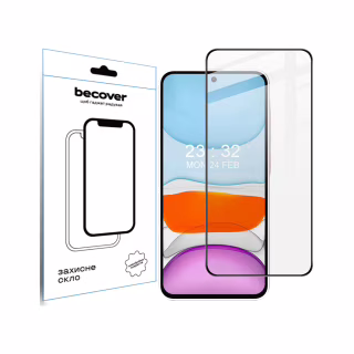 Скло захисне BeCover Samsung Galaxy A56 SM-A566 Black (712887)
