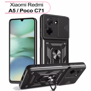 Чехол для мобильного телефона BeCover Military Xiaomi Redmi A5 / Poco C71 Black (713543)
