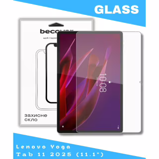 Скло захисне BeCover Lenovo Yoga Tab 11 2025 (11.1") TB-710FU (714895)