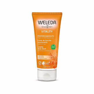 Гель для душу Weleda Sea Buckthorn Creamy Body Wash 200 мл (7611916124518)