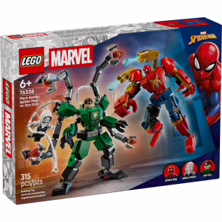 Конструктор LEGO Super Heroes Битва роботов: Человек-паук vs. Доктор Осьминог (76338)