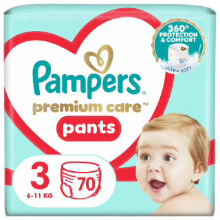 Підгузки Pampers Premium Care Pants Midi Розмір 3 70 шт (8001090759955)