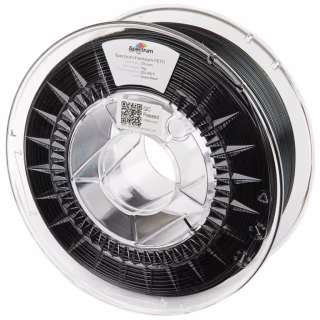 Пластик для 3D-принтера Spectrum PET-G Premium 1.75mm DEEP BLACK 1kg (RAL 9017) (80056)