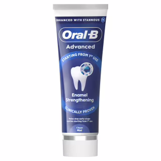 Зубная паста Oral-B Advanced Укрепление эмали Чистая мята 75 мл (8006530090797)