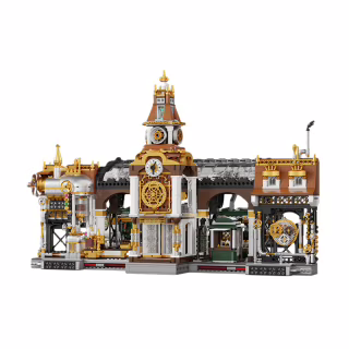 Конструктор Pantasy Original - Steampunk Залізнична станція в стилі стімпанк (85007)