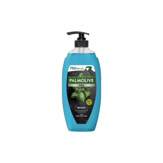 Гель для душу Palmolive Men Sport Ефірні олії м'яти та листя кедра 750 мл (8693495048712)