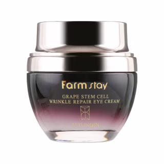 Крем для кожи вокруг глаз FarmStay Grape Stem Cell Wrinkle Repair Eye Cream С фитостволовыми клетками винограда 50 мл (8809317284880)