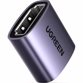 Перехідник HDMI F to HDMI F 8K black Ugreen (90592)