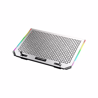 Подставка для ноутбука IceCoorel 10-15.6", 6*80mm 1800 RPM, 2*USB, 366x256x23mm, RGB (A17)