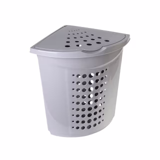 Кошик для білизни Алеана Кутовий Какао 45 л (алн 122051/какао)