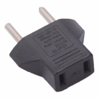 Переходник US to EU 220V black Armorstandart (ARM18066)
