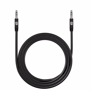Кабель мультимедійний 3.5mm M to 3.5mm M 1.0m Black Armorstandart (ARM76890)