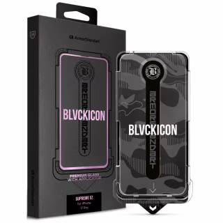 Скло захисне Armorstandart Icon Supreme EZ iPhone 17 Pro Black (ARM86407)