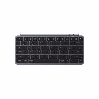 Клавиатура Keychron B1 Pro Wireless/Bluetooth/USB UA Space Gray (B1P-K1-UA)