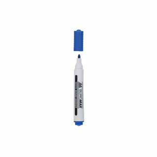 Маркер Buromax для магнітних дошок, синій, 2-4 мм, спиртова основа (BM.8800-02)