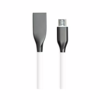 Дата кабель USB 2.0 AM to Micro 5P 1.0m white PowerPlant (CA910700)
