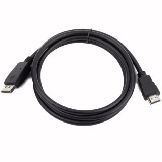 Кабель мультимедийный DisplayPort M to HDMI M 1.8m Cablexpert (CC-DP-HDMI-6)