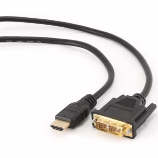 Кабель мультимедійний HDMI M to DVI M 1.8m 18+1pin Cablexpert (CC-HDMI-DVI-6)