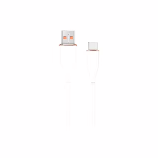 Дата кабель USB 2.0 AM to USB-C 1.5m 2.1A Cablexpert (CC-USB2S-AMCM-1.5M-W)