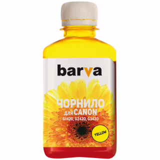 Чернила Barva Canon GI-41 180 мл, yellow (CGI41-812)