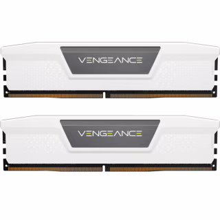 Модуль пам'яті для комп'ютера DDR5 32GB (2x16GB) 6400 MHz Vengeance White Corsair (CMK32GX5M2B6400Z32W)