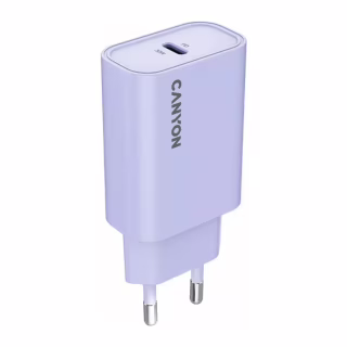 Зарядное устройство Canyon 30CL OnCharge USB-C PD30W Purple (CNE-CHA30CLPU)