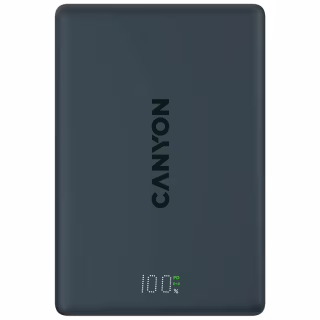 Батарея універсальна Canyon 10000mAh OnPower 511 PD20W Magnetic wireless MagSafe Black (CNS-CPB511B)