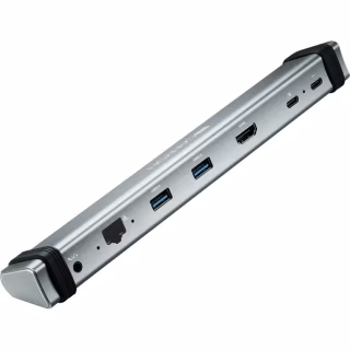 Порт-репликатор Canyon Docking Station with 7 ports, 2*Type C, Input 100-240V (CNS-TDS06DG)