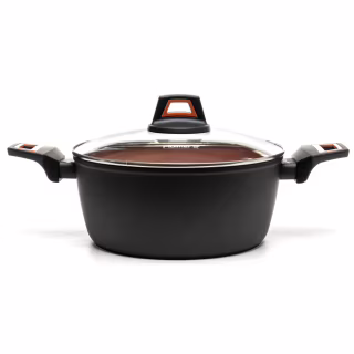 Каструля Hölmer кована з кришкою CR-1325-SBMCL Carrot 2,5 л (CR-1325-SBMCL Carrot)