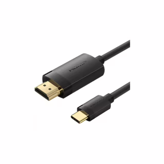 Кабель мультимедийный USB-C to HDMI M 2.0m 4K 60Hz black Vention (CRIBH)