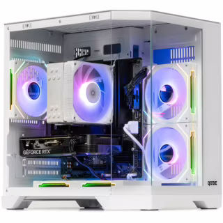 Корпус для ПК Qube CRYSTAL_GWNU3