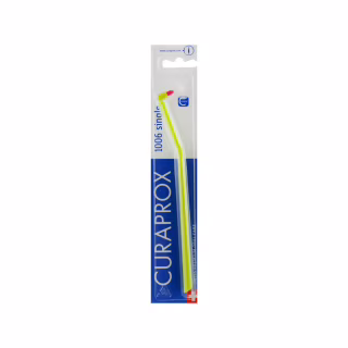 Зубна щітка Curaprox CS 1006 Single & Sulcular 6 мм Монопучкова Салатова (CS 1006-04)