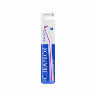 Зубна щітка Curaprox CS 1006 Single & Sulcular 6 мм Монопучкова Фіолетова (CS 1006-07)